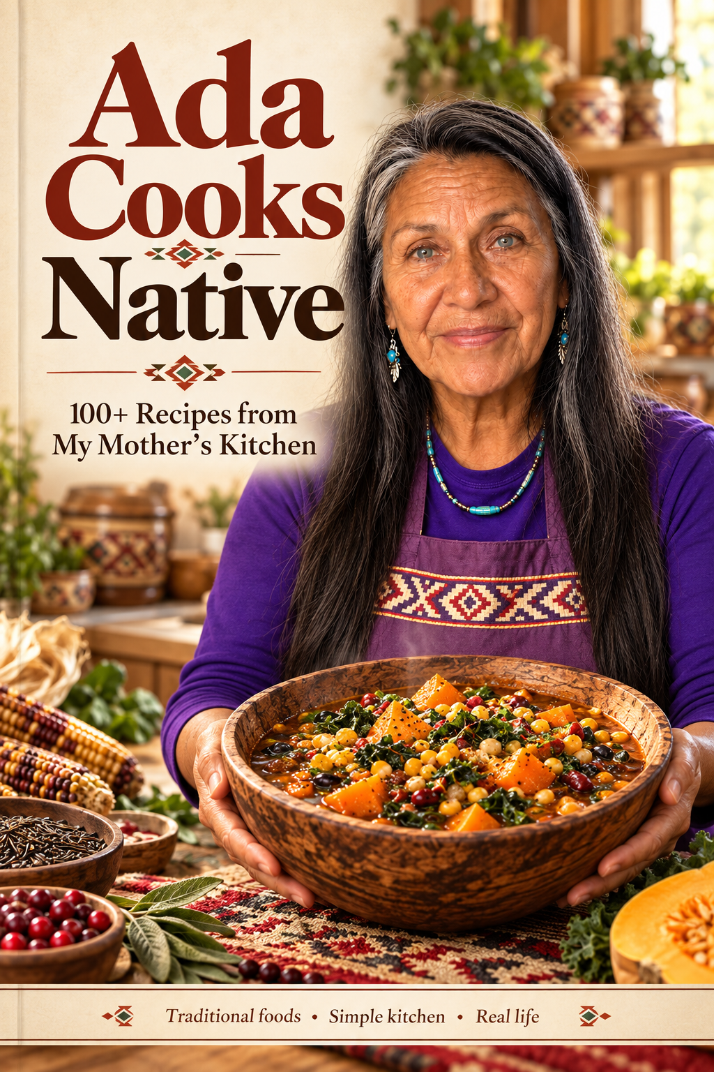 Ada Cooks Native cookbook cover